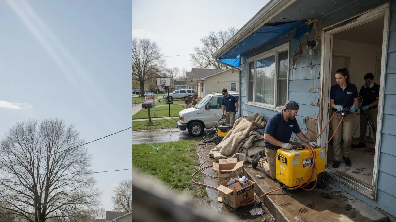 Basement Flood Cleanup in Vernon, AL near me